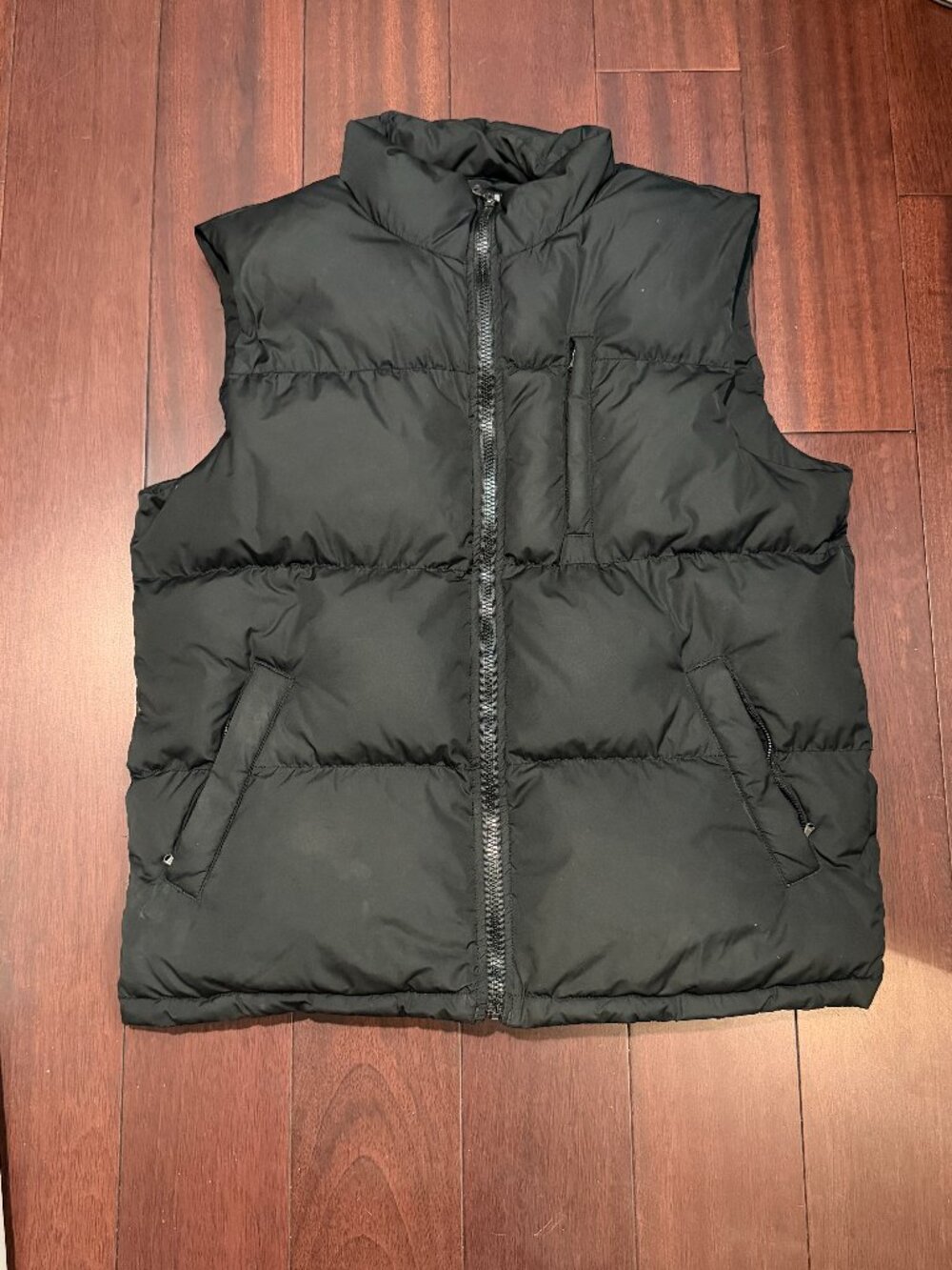 James Perse Y/OSEMITE Black Down Puffer Vest Men’s Size 2 Medium